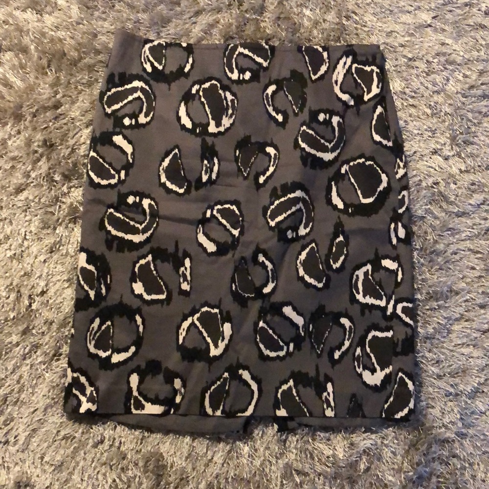 Grey Ann Taylor Skirt Sz 10